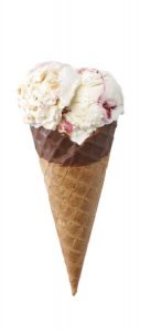Medium Chocolate Flavoured Waffle Cone