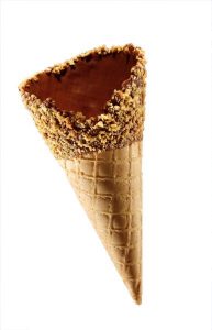 Medium Nutty Waffle Cone