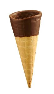 Small Chocolate Flavoured Sugar Cone