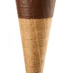 Tall Chocolate Flavoured Sugar Cone