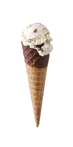 Tall Chocolate Flavoured Waffle Cone