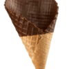 Large Chocolate Flavoured Waffle Cone