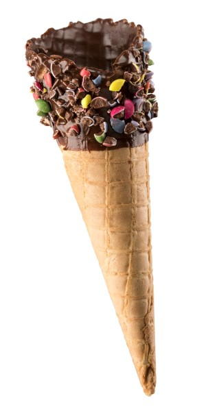 Tall Smarty Pants Waffle Cone