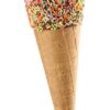 Tall Rainbow Sugar Cone
