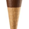 Tall Chocolate Flavoured Sugar Cone