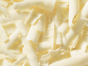 Belgian White Chocolate Shavings